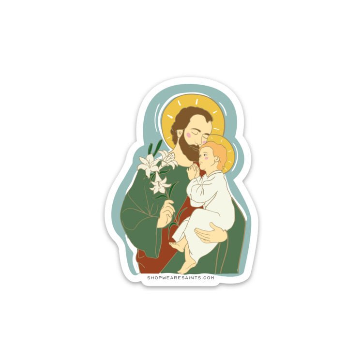 Saint Joseph Sticker - We Are Saints
